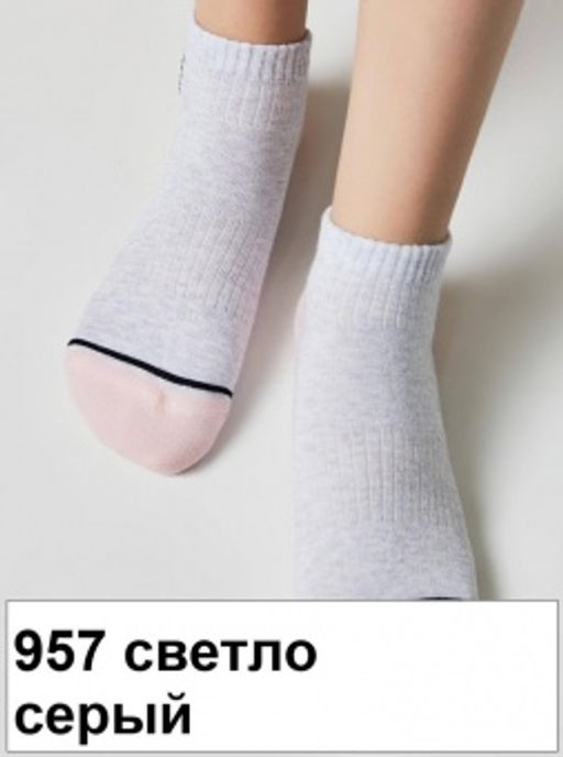 Носки дет. ACTIVE 13С-34СП,р.20-22 (48/6) - 957 светло-серый - Conte elegant фото 12