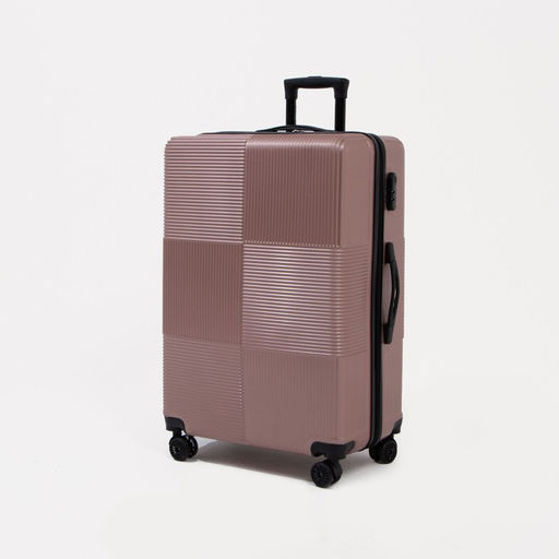 Чемодан большой 28 кодовый замок, цвет розовый - Simaland фото 3