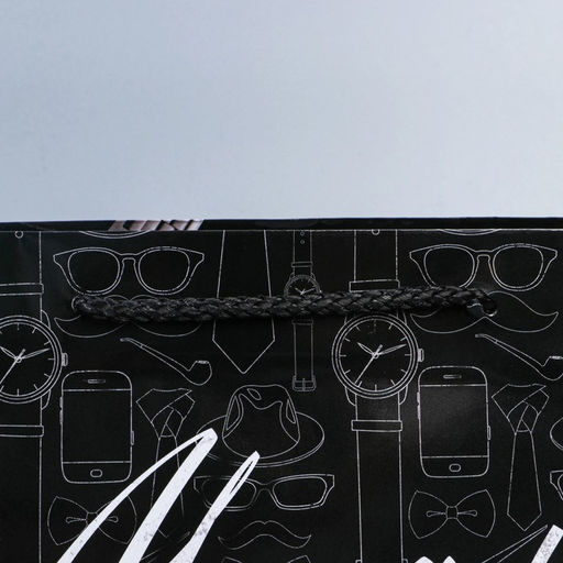 Цена за 2 шт. Пакет подарочный ламинированный, упаковка, 23 февраля, MS 23?18?8 см