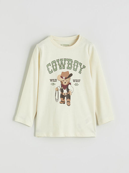 Ay? Teddy Bask?l? Erkek ?ocuk Pijama Tak?m? Aile Kombini