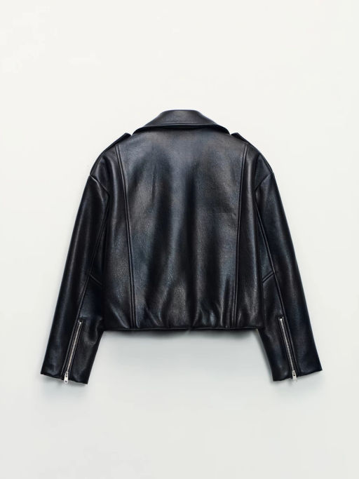 Куртка-косуха из искусственной кожи / Zarina