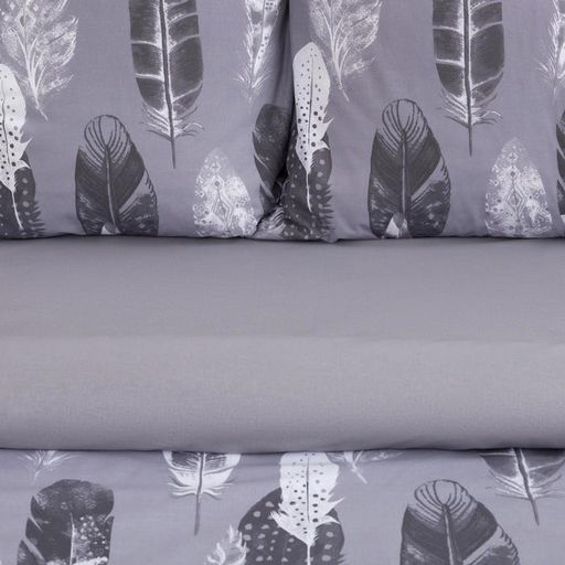 Постельное бельё Этель 1.5 сп Перья (вид 2) 143х215 см, 150х214 см, 70х70 см 2 шт,поплин 125 г/м2  фото 10