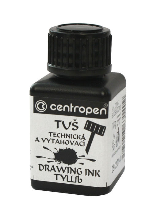 Centropen 0095 Чернила для черчения и рисования 20 шт. черные