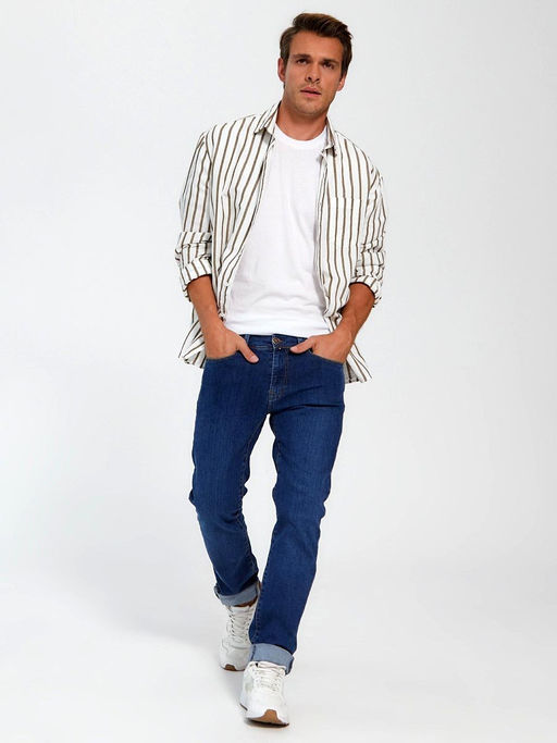 Мужские джинсы _ 09639 - F5 фото 3