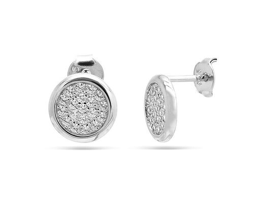 Серьги, куб.циркон., МЦВА126