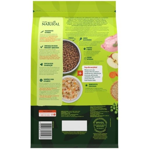 Скидка -12% Гуаби Натурал сухой корм для котят цыпленок и коричневый рис 1.5кг - Guabi natural фото 2