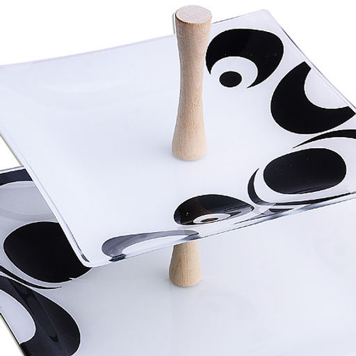 161758 Ваза для фруктов ЭСТЕЛЬ 2-х ярус (х4) - Mayer&boch фото 2