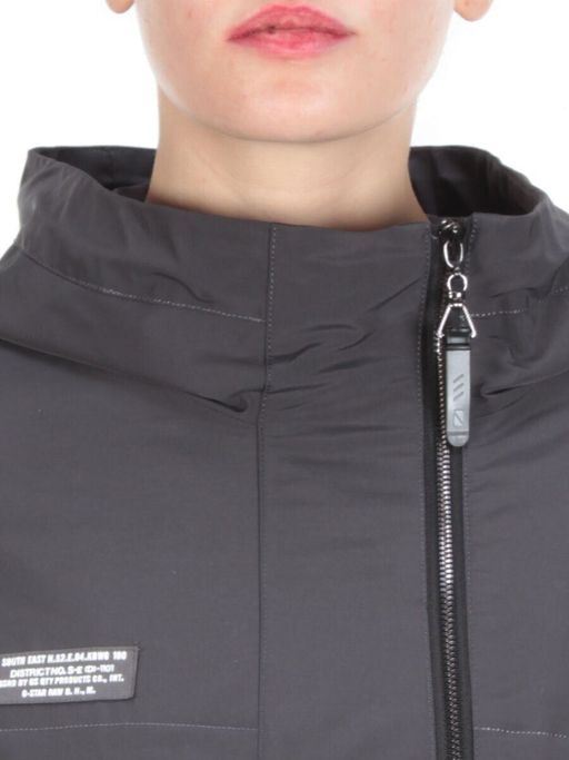 FY-229 DARK GRAY Ветровка женская АЛИСА (65% хлопок, 35% полиэстер) - Фабричный китай фото 10