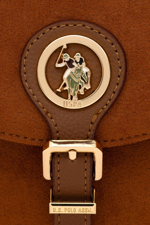 Женская сумка верблюжьего цвета - U.s. polo assn фото 6