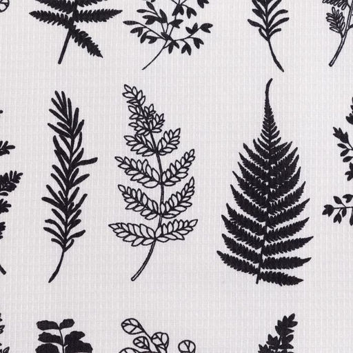 Полотенце кухонное Доляна Листья 35х60 см, 100% хлопок, 160г/м2  фото 3