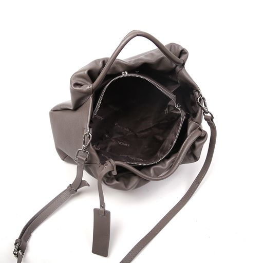 Женская сумка, кожа, MIRONPAN 36066 Темно-серый