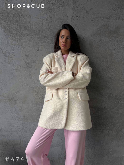 Пиджак в стиле oversize БУКЛЕ