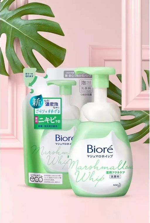 Очищающий мусс для умывания против акне, 150 мл Biore  фото 3