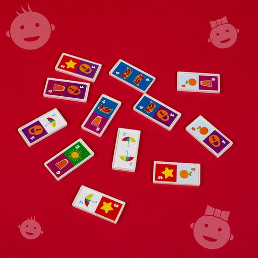 Домино «Логопедическое: звуки С, З», пластик