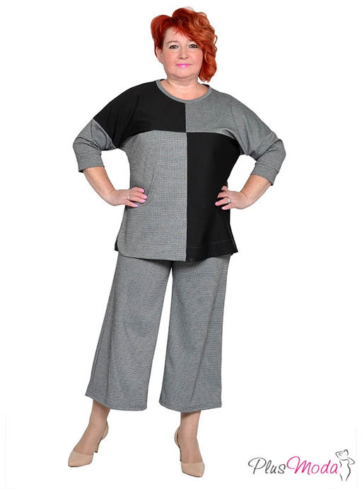 Туника Модель №1833 размеры 44-84 - Plusmoda фото 6