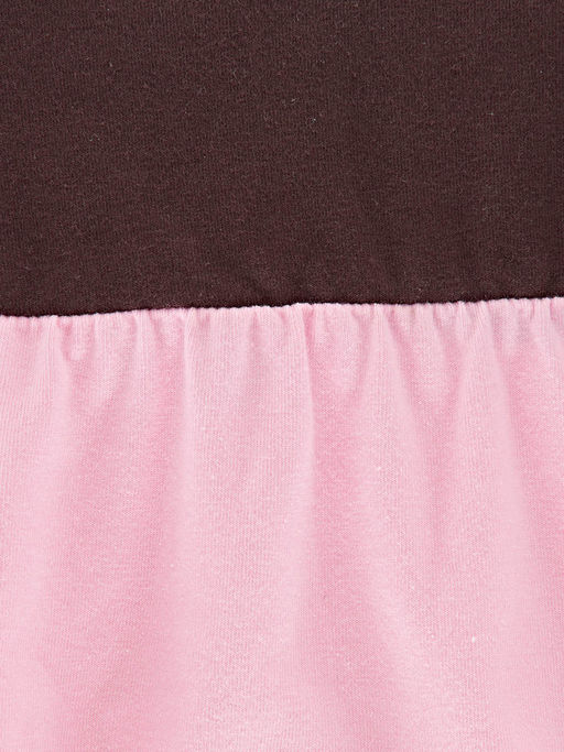 Футболка для девочки UD 1567 розовый/кофе - Mini maxi фото 7