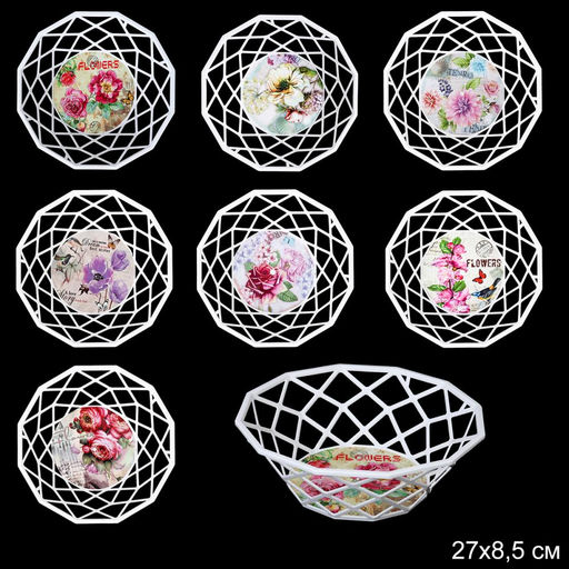 Ваза корзина 27*9 см (пластик) арт. JCA915 (731341)