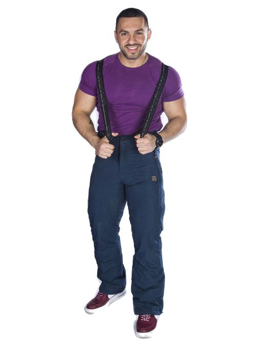 Брюки C-8061 Темно-бирюзовый