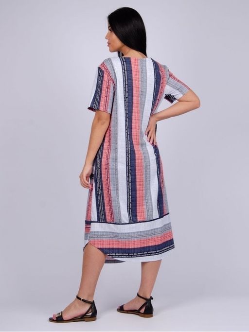 Платье "Александра 1" красное, трикотаж