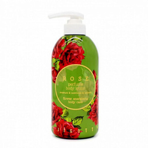 Jigott Rose Perfume Body Lotion, 500ml - Парфюмированный лосьон для тела с экстрактом розы