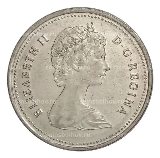 25 центов 1984 года Канада