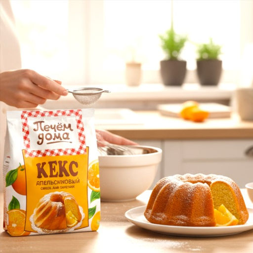 РП Кекс Печем дома "Апельсиновый" 300г