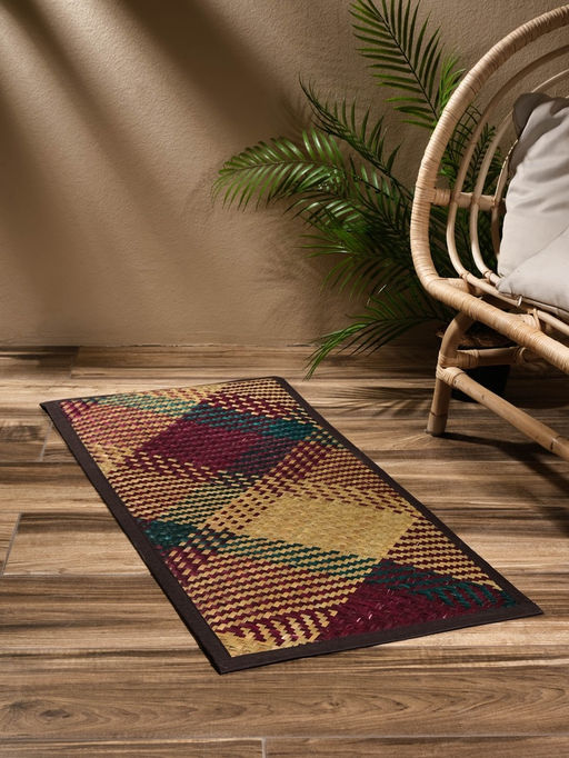 Коврик плетёный из листьев пандануса, 100450.7 см - Simaland фото 2