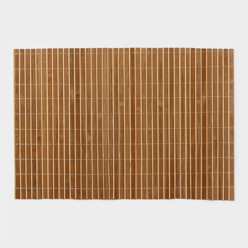 Салфетка сервировочная на стол «Соломка», 43×30 см, цвет светло-коричневый