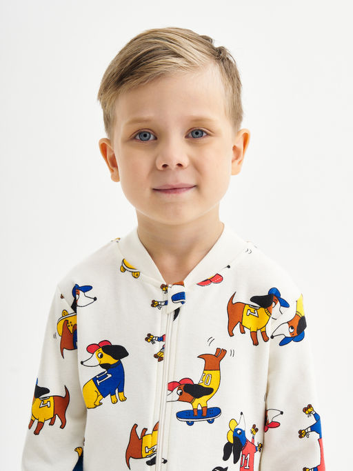 Комбинезон для сна для мальчика с принтом - Kogankids фото 9