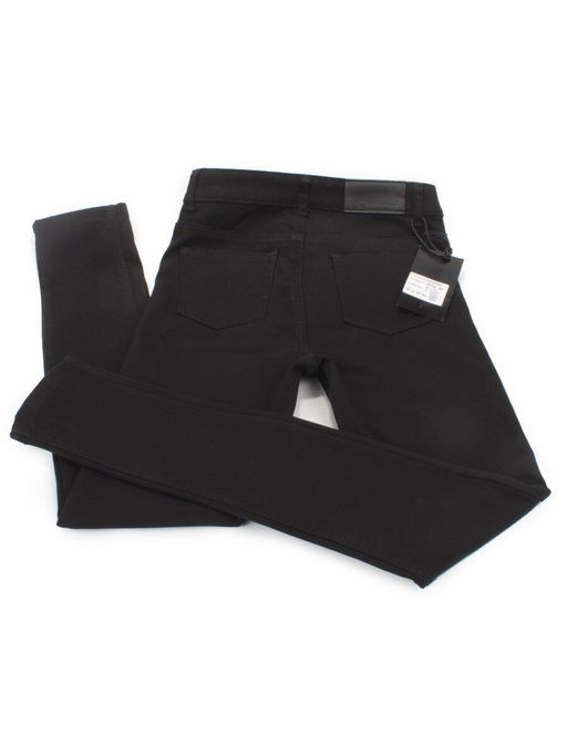 YA9926 BLACK Джинсы женские утепленные - Fashion фото 4