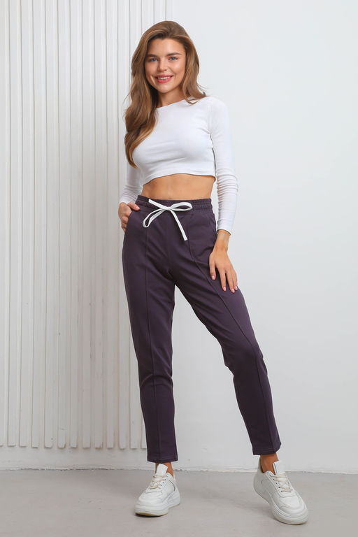 Брюки спортивные женские Karma Life хлопок с эластаном  фото 21