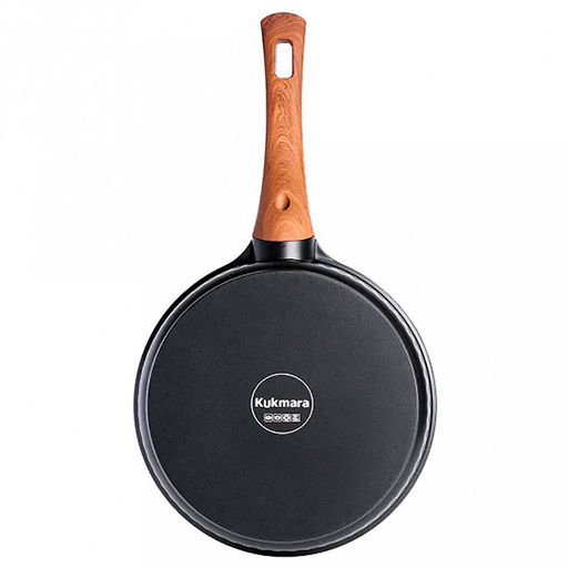 Сковорода с тефлоновым покрытием д22см "Stella", h5,2см, s0,32см, дно д20см, s0,4см, ручка из термостойкого пластика, ristretto (Россия)