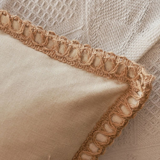 Наволочка декоративная с окантовкой SL Home СофтЛайнс, 4343 см, хлопок 100% - Sima-land home фото 2