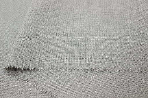 Хлопколен винтаж (жгутовое окраш) цв.Серый, ш.1.5м, лен-15%, хлопок-85%, 200гр/м.кв - Купава фото 4