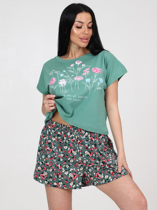 231 ПИЖАМА (Хаки) - А-дина фото 3