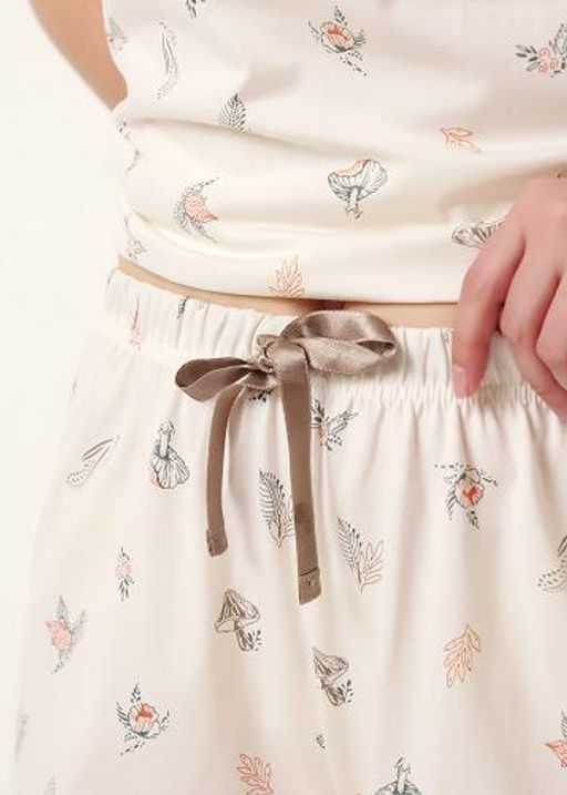 Пижама жен. (ЧЗ) св.бежевый/зеленый LSET15-1184 - Clever wear фото 4