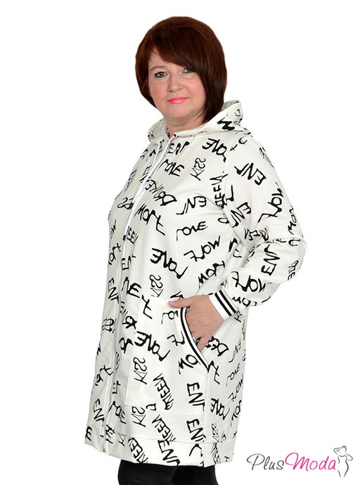 Туника Модель №877 размеры 44-84 - Plusmoda фото 2