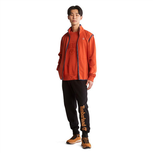 Брюки Timberland Sweatpant Kennebeck River Lenear Logo Regular черные фото 5