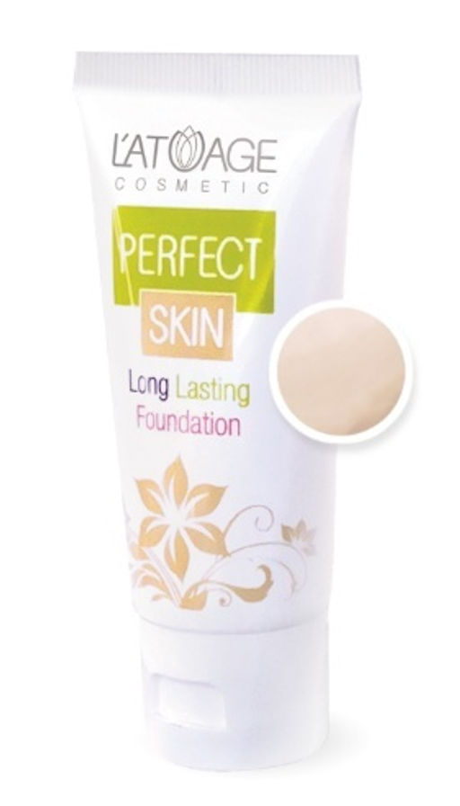 Latuage Тональный крем Perfect skin длительного действия №101 светлый беж 30г