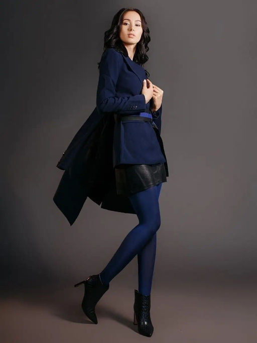 Колготки TEATRO MULTIFIBRA 100 COLOR синий  фото 5