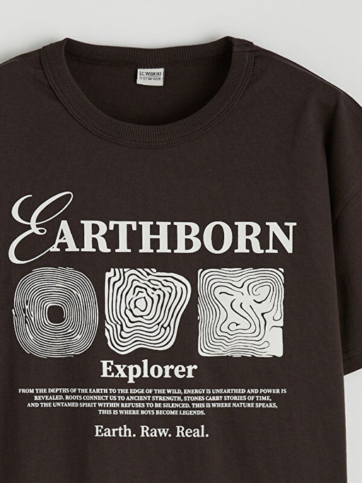 Bask?l? Erkek ?ocuk Ti??rt