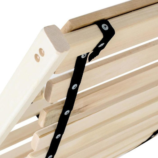 Шезлонг деревянный, 65×103×15 см, складной, липа