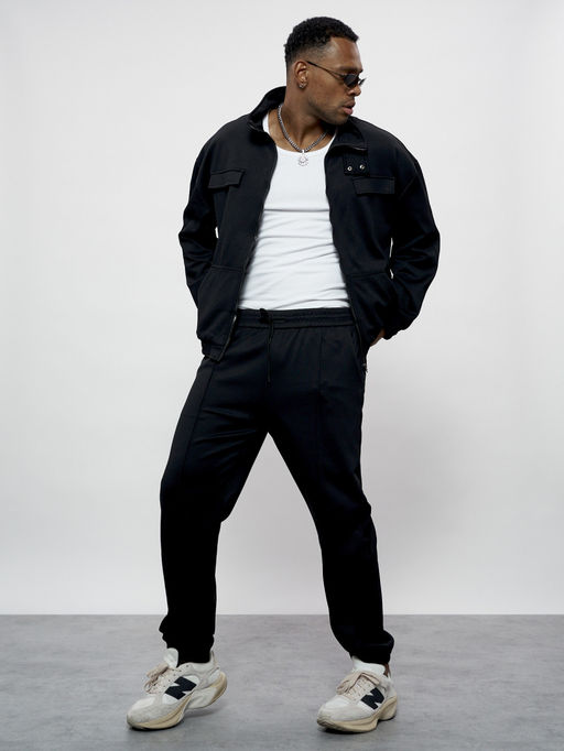 Спортивный костюм черного цвета - Mtforce фото 6