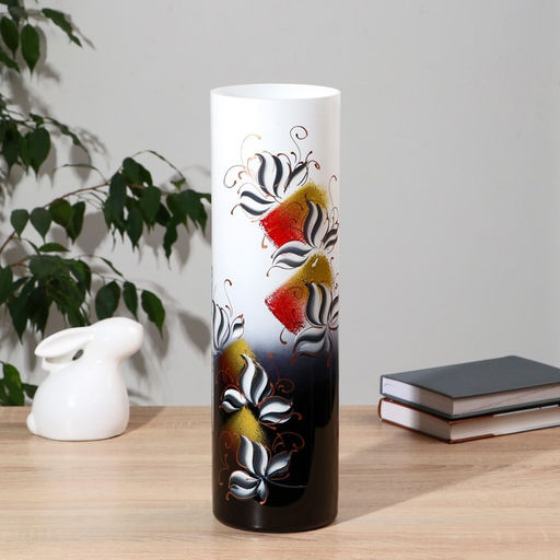 Ваза «Кальчети», 11×40 см, стекло