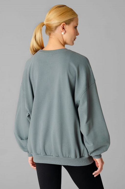 Арт. 15132/1 Свитшот женский оверсайз 46-52 (4 шт) Цвет:темно-серый - Калинка фото 38