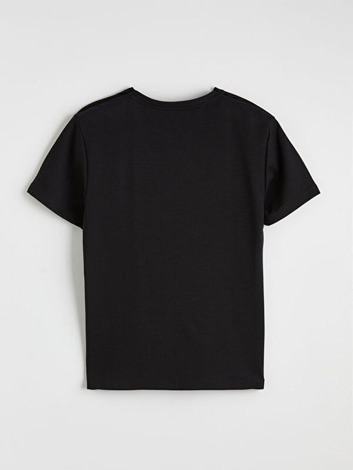 Kolay Giyilebilir Bisiklet Yaka Erkek Ti??rt