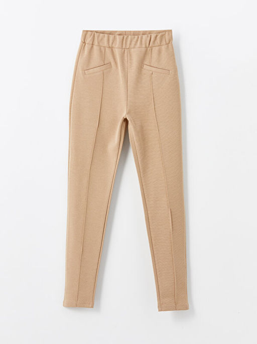 Beli Lastikli K?z ?ocuk Uzun Tayt