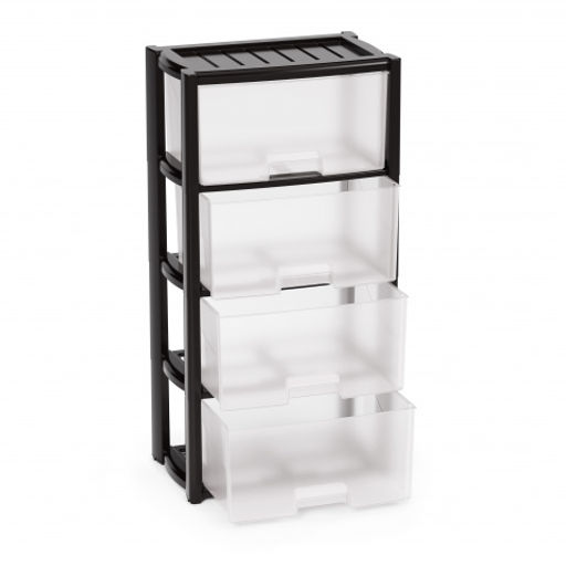 Комод "Колорит" 4-х секцион. (черный) М7925