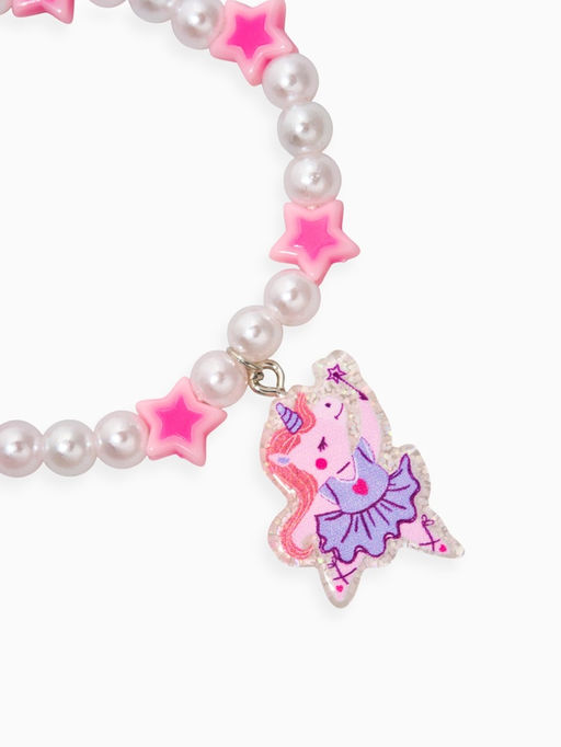 Набор детских браслетов «Выбражулька. Замок и Единорог», 3 шт. силиконовый, разноцветный