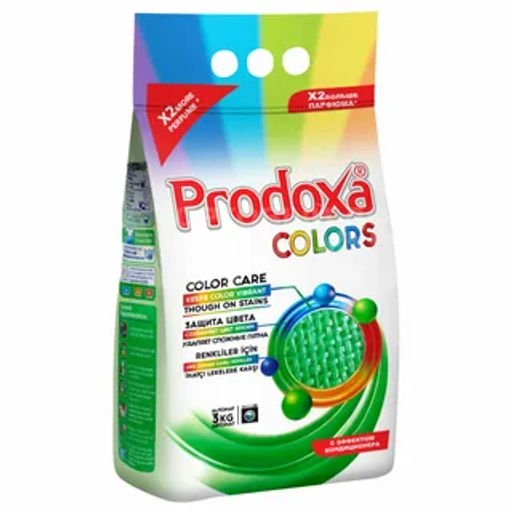 PRODOXA стир.порошок 3кг Автомат д/Цветного белья, с эффектом кондиционера